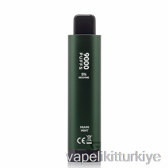 Vape Türkiye Hqd Cuvie Plus 2.0 9000 Tek Kullanımlık Miami Nane